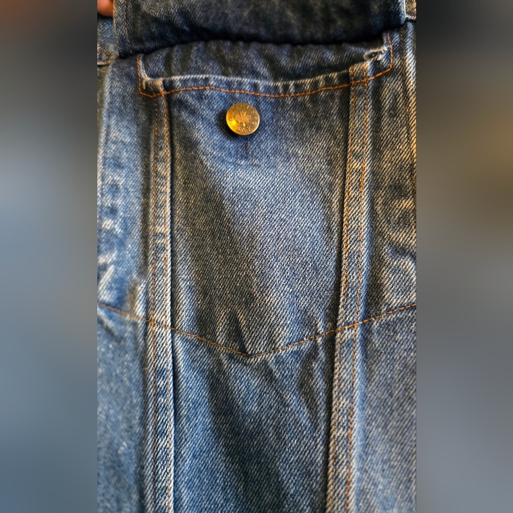 Canadian Made Riders Blue Denim Jacket - Picture 15 of 16